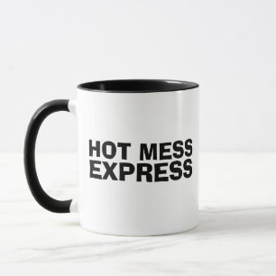 HOT MESS EXPRESS GRAPPIGE TRENDY KOFFIE MOK