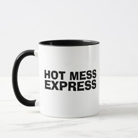 HOT MESS EXPRESS GRAPPIGE TRENDY KOFFIE MOK (Links)