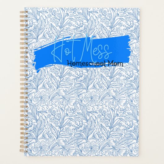 Hot mess homeschool planner (Voorkant)