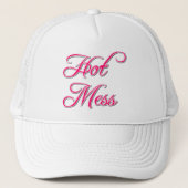Hot Mess Trucker Pet (Voorkant)