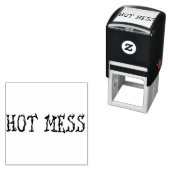 Hot Mess Zelfinktende Stempel (In situ)
