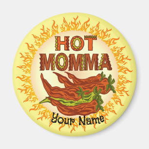 Hot Momma custom Magneet