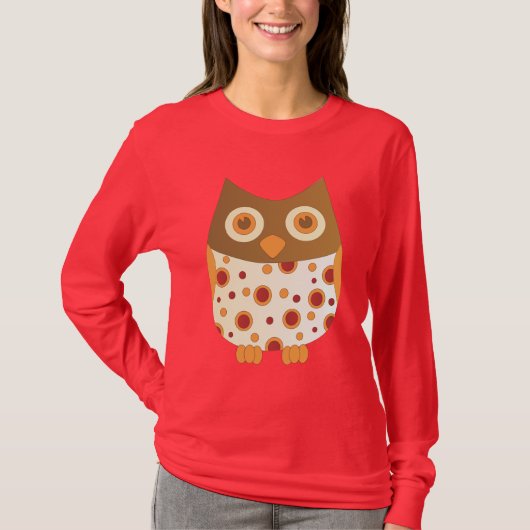 Hot Owl T-shirt (Voorkant)