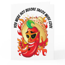 Hot Pepper Compliment Wenskaart