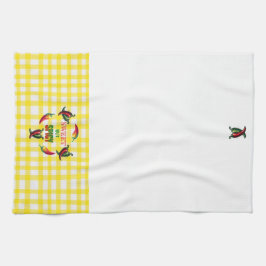 Hot Pepper cute sassy Theedoek