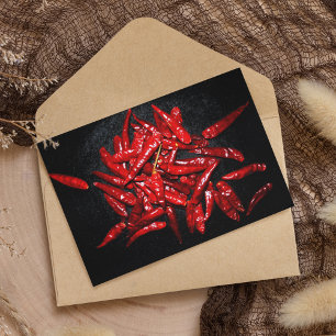 Hot Pepper - stilstaand leven Briefkaart