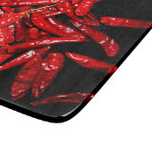 Hot Pepper - stilstaand leven Snijplank (Hoek)