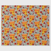 Hot Pepperoni Cadeaupapier (Vlak)