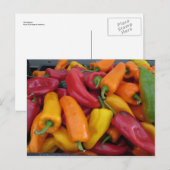 Hot Peppers Briefkaart (Voorkant / Achterkant)