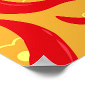 Hot Peppers Poster (Hoek)