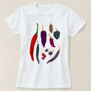 Hot Peppers Spice-dames T-shirt