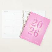 Hot Pink Aura Big Year Planner (Display)