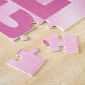 Hot Pink Ballerina Dance Sparkle Legpuzzel (Zijkant)