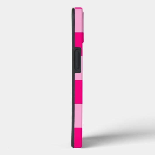 Hot Pink Checker & Happy Smile Faces Case-Mate iPhone Case (Achterkant / Rechts)