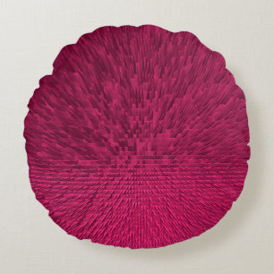 Hot Pink City..... Rond Kussen
