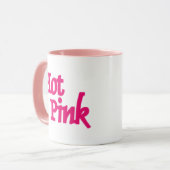 Hot Pink combo mok (Voorkant links)