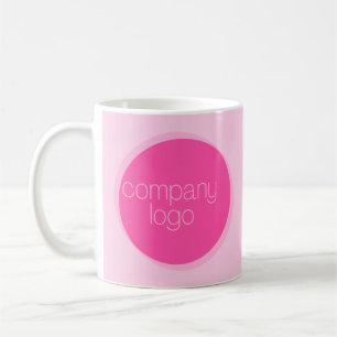 HOT PINK COMPANY LOGO CUSTOM KOFFIEMOK