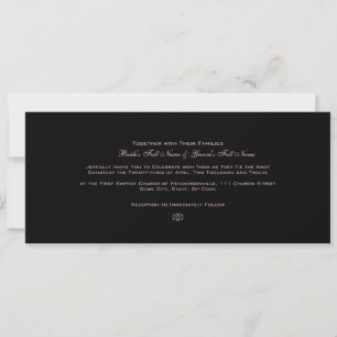 Hot Pink Daisies in Vases Wedding Invitation Kaart