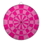 Hot pink dartbord (Voorkant)
