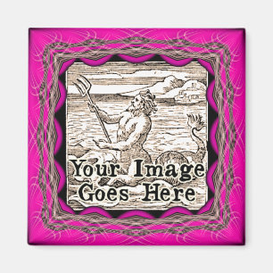 Hot Pink Fantasy Lijst Magnet Magneet