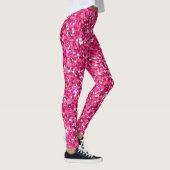 Hot Pink Glitter Leggings (Rechts)
