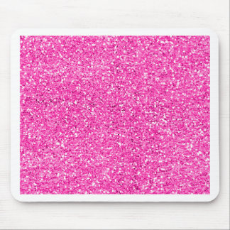 Hot Pink Glitter Muismat