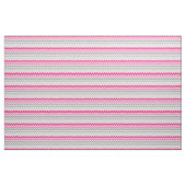 Hot Pink Gray Ombre Chevron Zigzag Pattern Stof (Yard (91,4 cm))