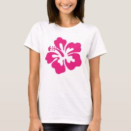 Hot Pink Hibiscus T-shirt