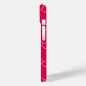 Hot Pink, I Love Paris Coque-Mate coque iphone (Verso / Gauche)