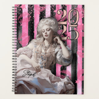 Hot Pink Marie Antoinette Geïnspireerd Planner