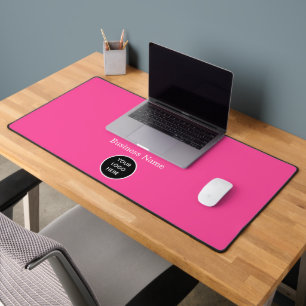 Hot Pink Minimal Kantoor Elegant Pad Logo