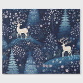 Hot Pink Modern Groovy kerst Cadeaupapier (Vlak)