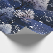 Hot Pink Modern Groovy kerst Cadeaupapier (Hoek)