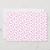 Hot Pink Partij als een Panda Birthday Kaart (Achterkant)
