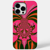 Hot Pink Red Golden Green Case-Mate iPhone Case (Achterkant)