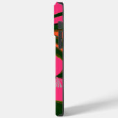 Hot Pink Red Golden Green Case-Mate iPhone Case (Achterkant / Links)