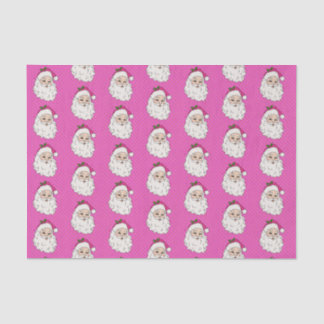 Hot Pink Santa Tissuepapier