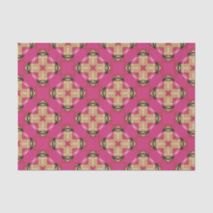 Hot Pink Southwestern Tissue Paper van Dismal Tissuepapier