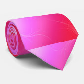 Hot pink stropdas (Opgerold)