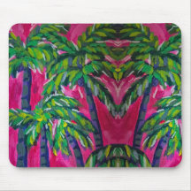Hot Pink Tropical Palms