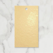 Hot Pink Wedding | Vetgedrukte effen kleur uitnodi Cadeaulabels (Voorkant)