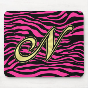 HOT PINK ZEBRA GOLD N MUISMAT