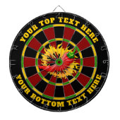 Hot-pluggable met vlam dartbord (Voorkant)