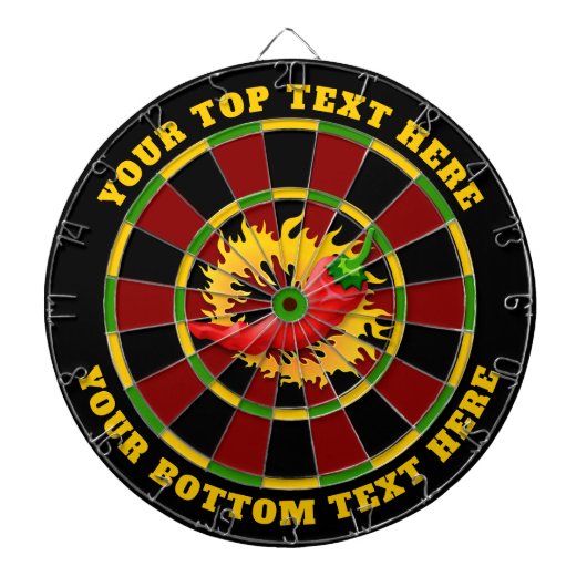 Hot-pluggable met vlam dartbord (Voorkant)