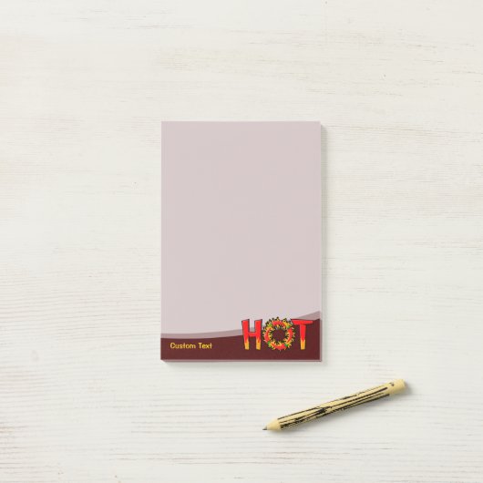 HOT POST-IT® NOTES (Op bureau)