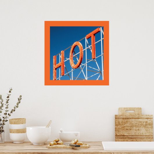 "Hot" poster (Keuken)
