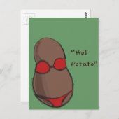 Hot Potato Briefkaart (Voorkant / Achterkant)
