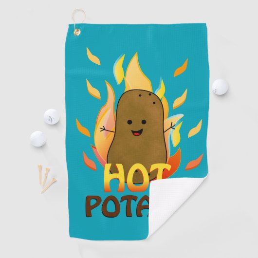 Hot Potato Golfhanddoek (Insitu)