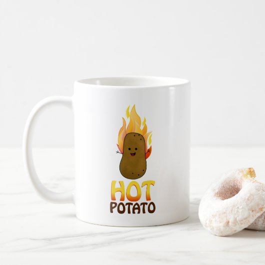 Hot Potato Koffiemok (Met donut)