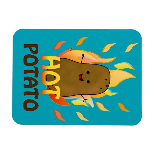 Hot Potato Magnet Magneet (Horizontaal)